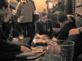 Card trading at the pub